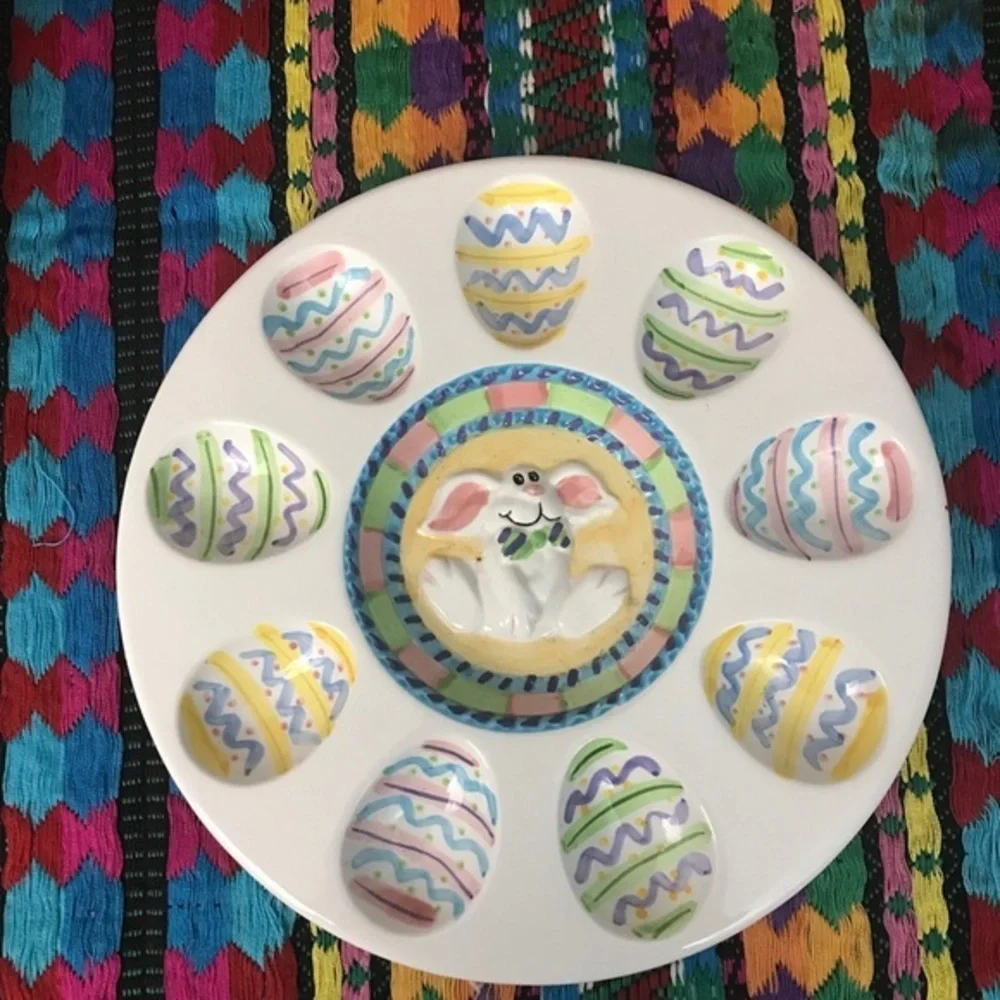 Deviled Easter Egg Plate